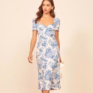 Reformation Marfa Midi Dress in Olympia Print